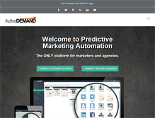 Tablet Screenshot of activedemand.com